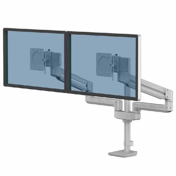 Ramię na 2 monitory TALLO Modular™ 2FMS (srebrne)