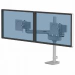 Ramię na 2 monitory TALLO Modular™ 2FS (srebrne)