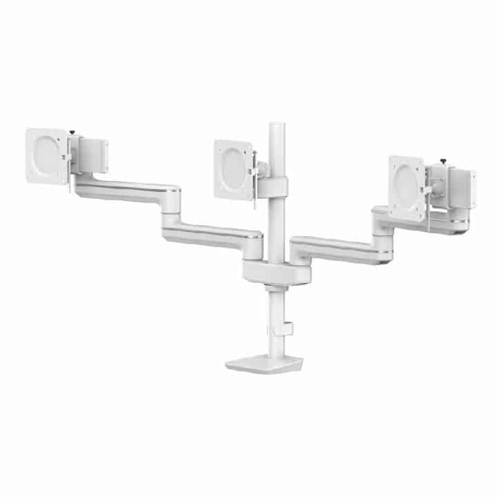 Ramię na 3 monitory TALLO Modular™ 3FFS (białe) - obrazek 2